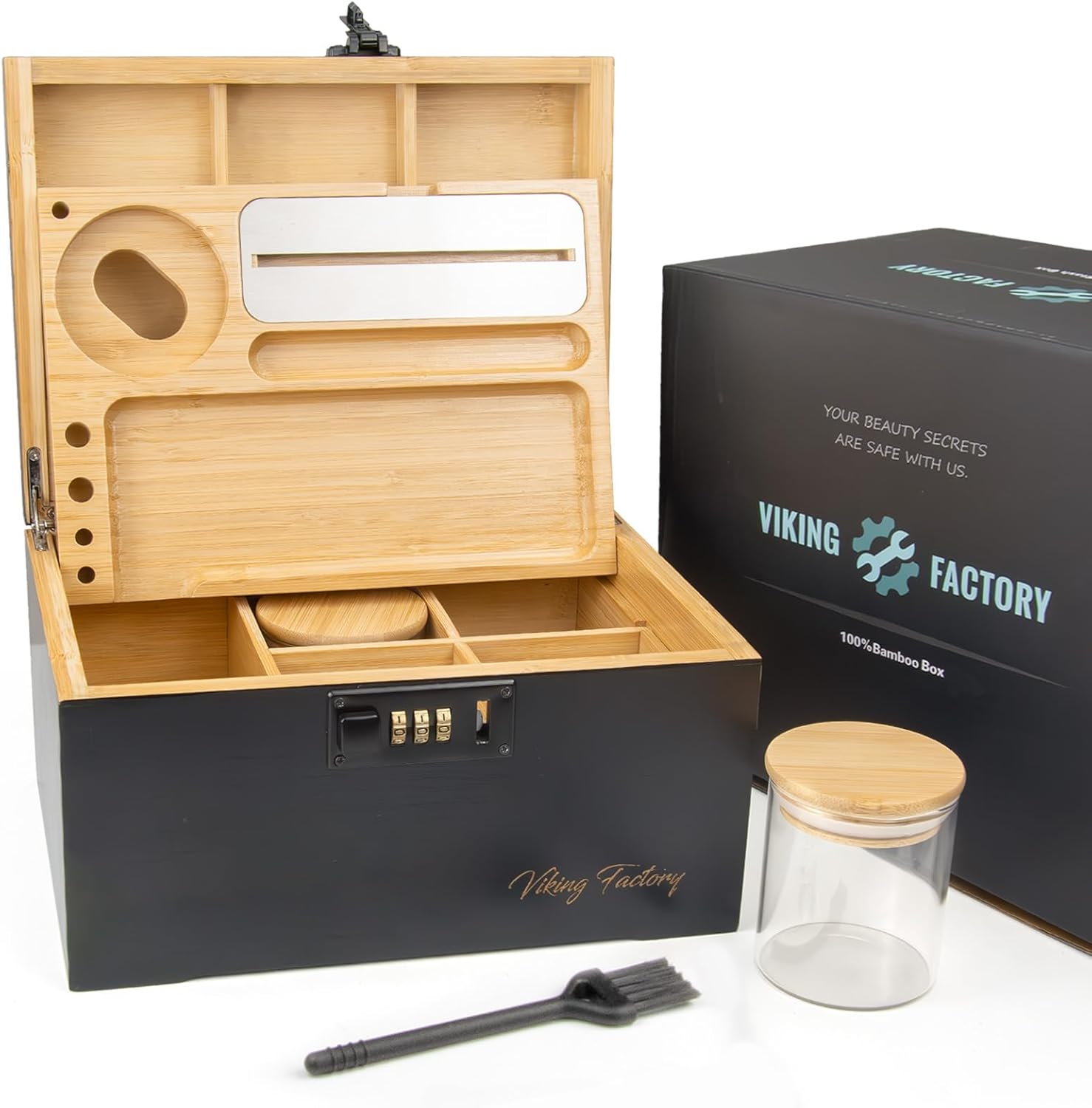 Viking Factory Bamboo Box